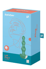 Mufă vibratoare USB Satisfyer Lolli Plug 2 verde