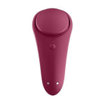 Stimulator clitoridian Satisfyer Sexy Secret pentru chiloți, roșu