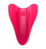 Stimulator de deget USB Satisfyer High Fly din silicon roșu
