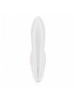 Vibrator Satisfyer Supernova reglabil din silicon alb, USB, 17 cm