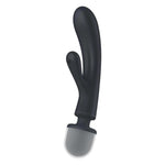 Vibrator Satisfyer Triple Lover pentru punctul G, gri