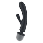 Vibrator Satisfyer Triple Lover pentru punctul G, gri
