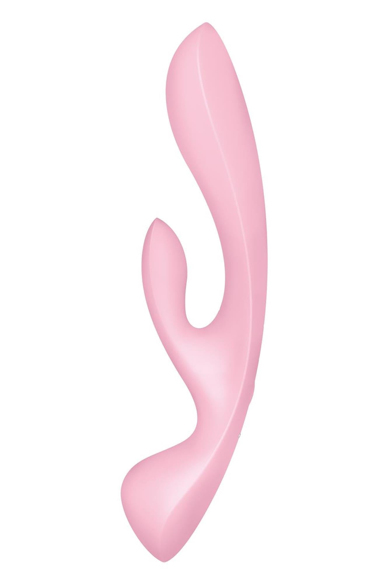 Vibrator Satisfyer Triple Oh Bunny roz cu 3 motoare USB