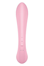 Vibrator Satisfyer Triple Oh Bunny roz cu 3 motoare USB