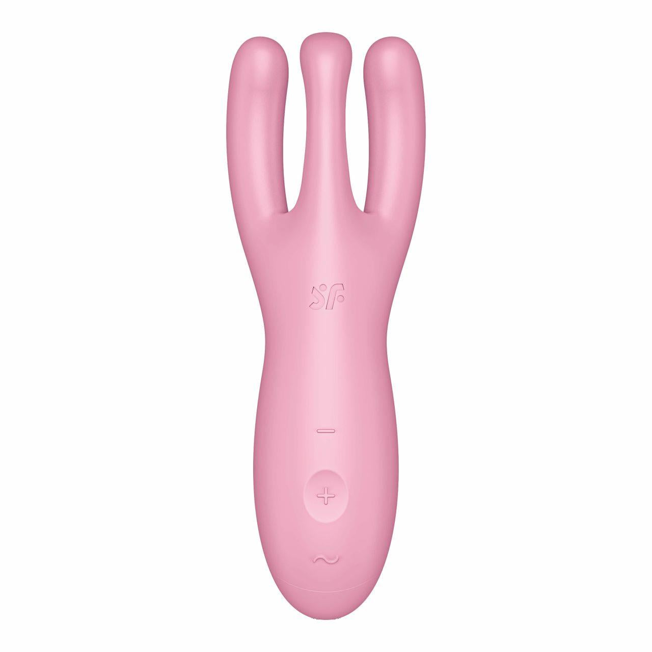 Vibrator Satisfyer Threesome 4 Connect App roz, USB