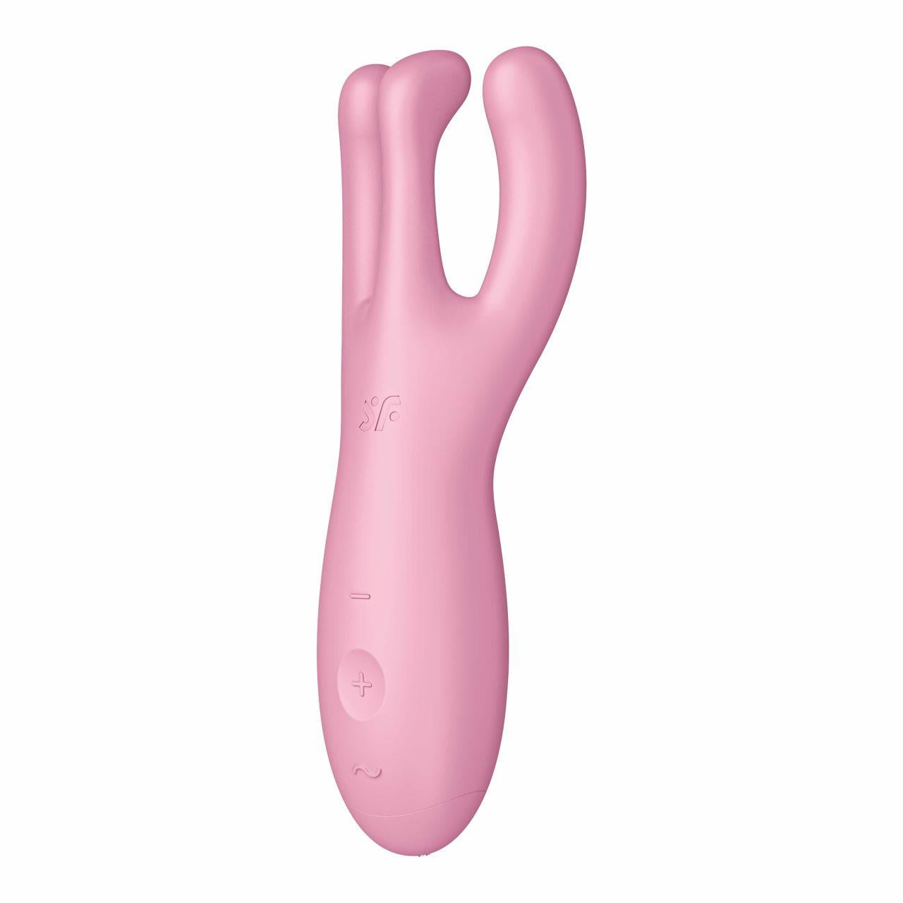 Vibrator Satisfyer Threesome 4 Connect App roz, USB