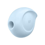 Stimulator clitoridian Satisfyer Sugar Rush Blue USB, rezistent la apă