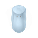 Stimulator clitoridian Satisfyer Sugar Rush Blue USB, rezistent la apă