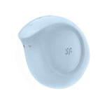 Stimulator clitoridian Satisfyer Sugar Rush Blue USB, rezistent la apă