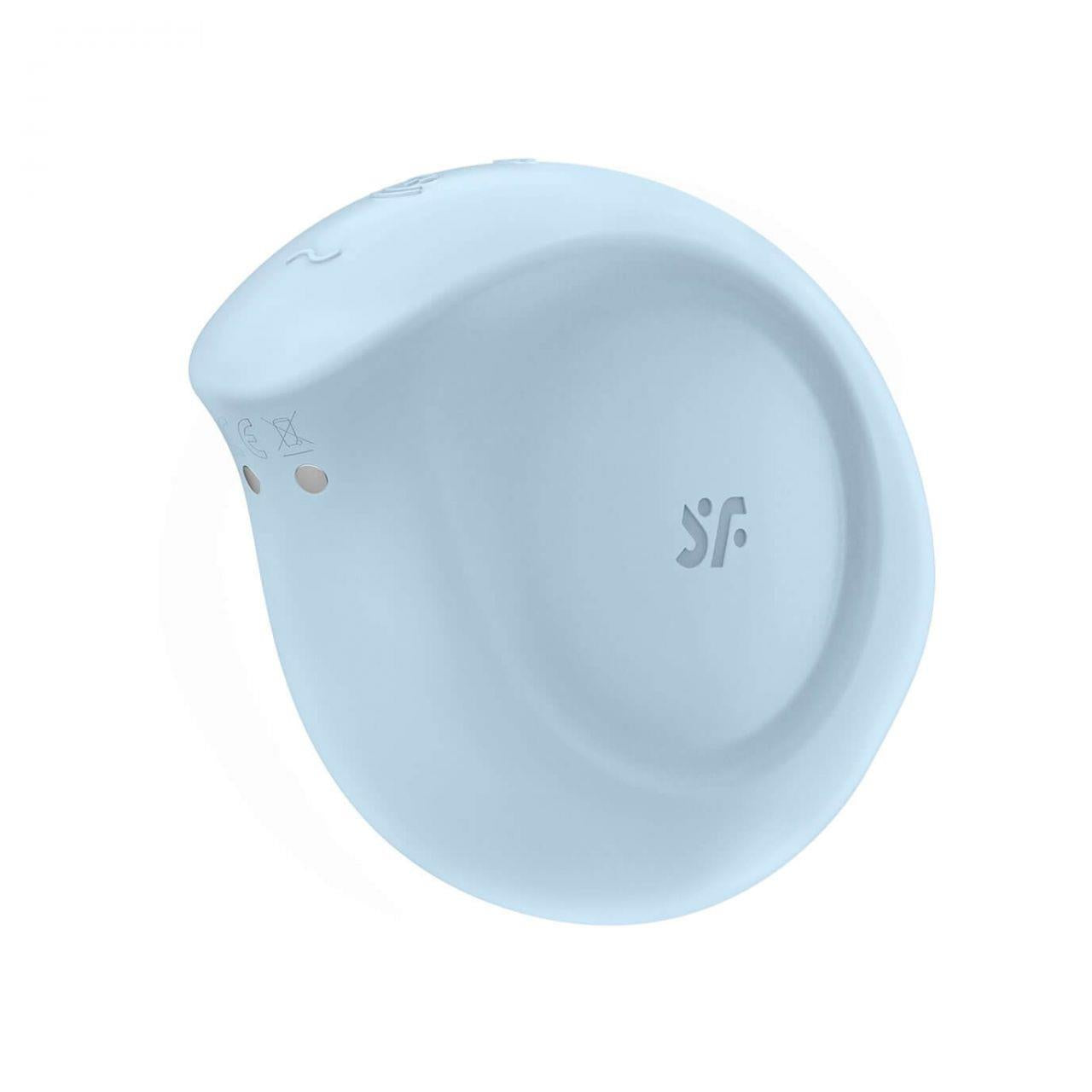 Stimulator clitoridian Satisfyer Sugar Rush Blue USB, rezistent la apă