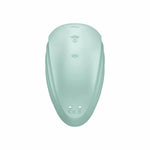 Stimulator clitoridian Satisfyer Pearl Diver din silicon albastru, 9 cm, USB