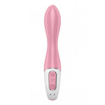 Vibrator gonflabil Satisfyer Air Pump 2 cu lumină roșie USB 21 cm