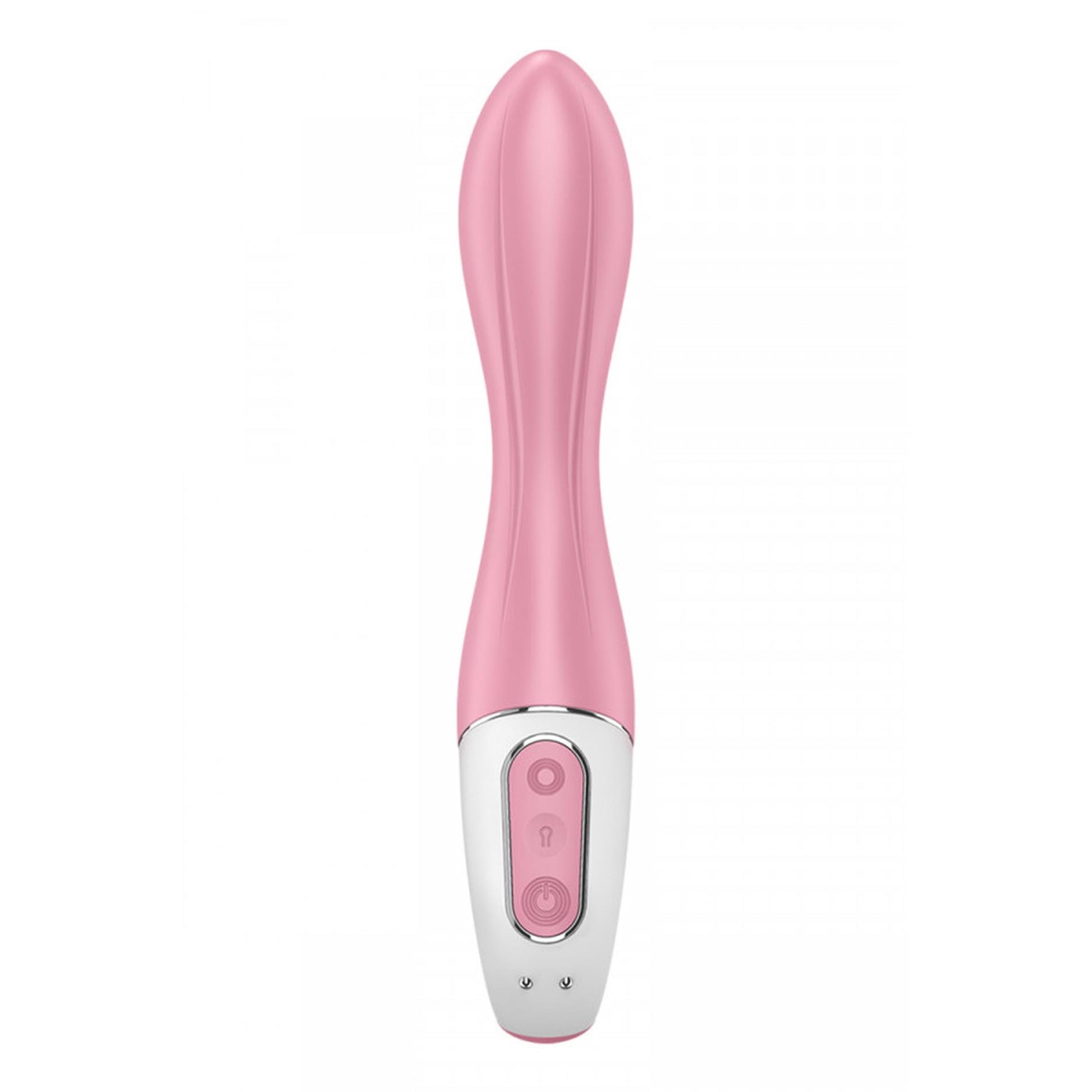 Vibrator gonflabil Satisfyer Air Pump 2 cu lumină roșie USB 21 cm