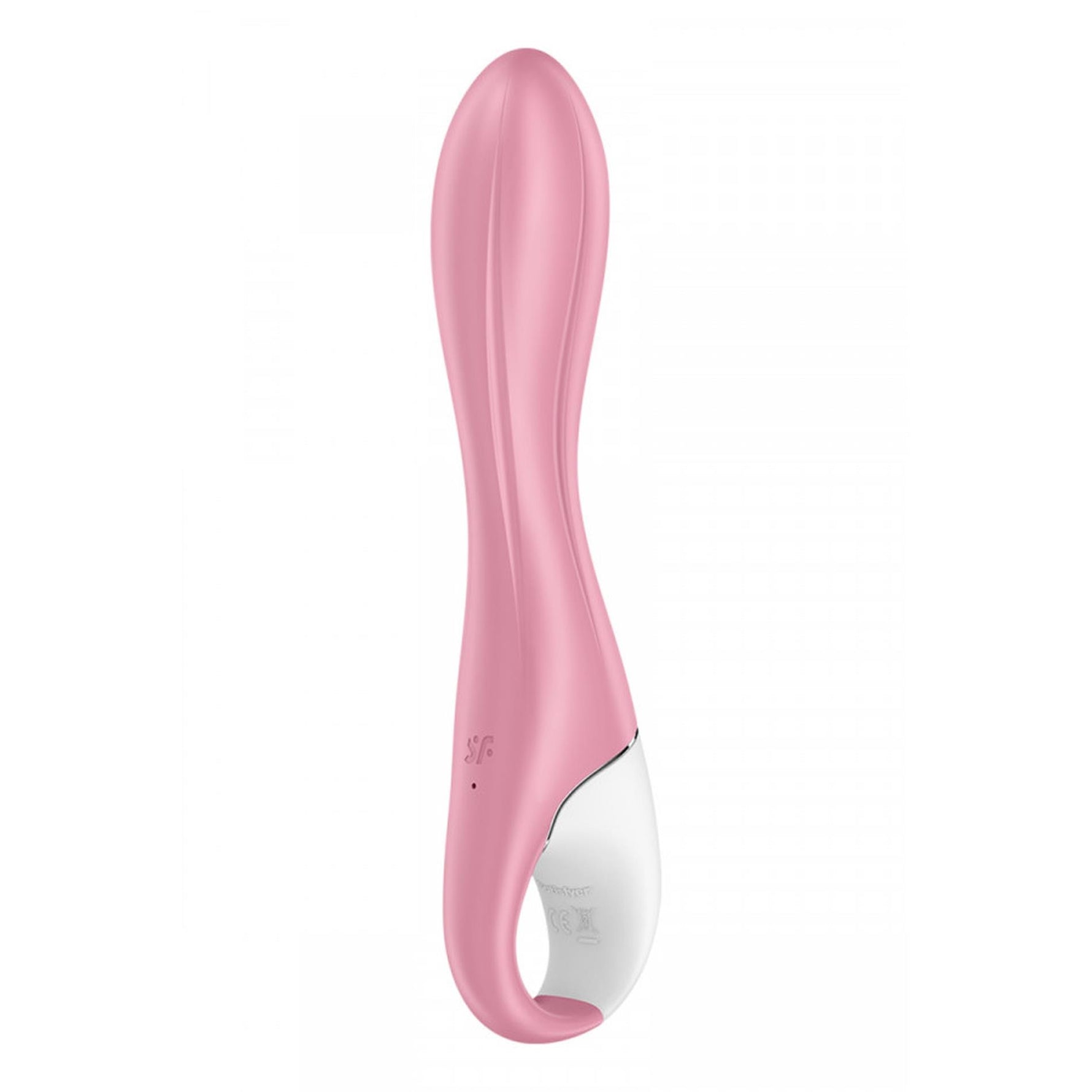 Vibrator gonflabil Satisfyer Air Pump 2 cu lumină roșie USB 21 cm