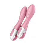 Vibrator gonflabil Satisfyer Air Pump 2 cu lumină roșie USB 21 cm