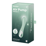Vibrator Satisfyer Air Pump 3 cu punct G, mentă, USB