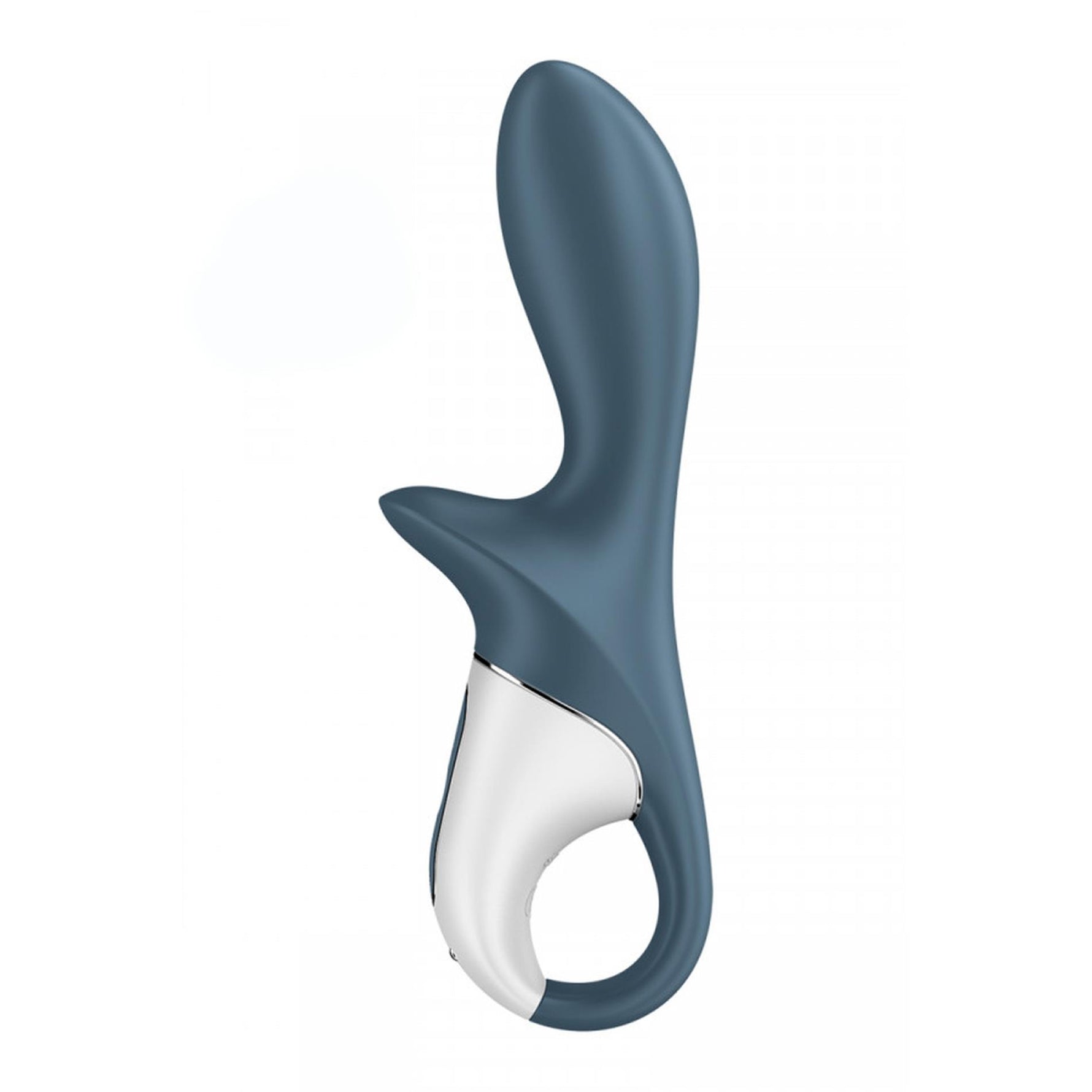 Vibrator anal gonflabil Satisfyer Air Pump Booty 2, gri închis, USB