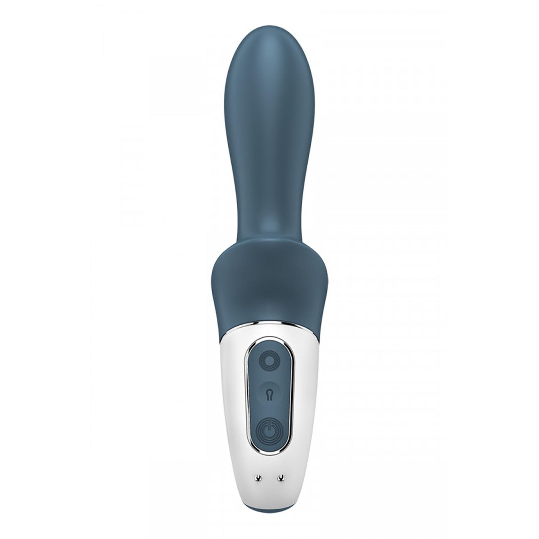 Vibrator anal gonflabil Satisfyer Air Pump Booty 2, gri închis, USB