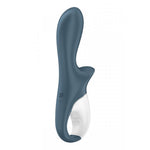 Vibrator anal gonflabil Satisfyer Air Pump Booty 2, gri închis, USB