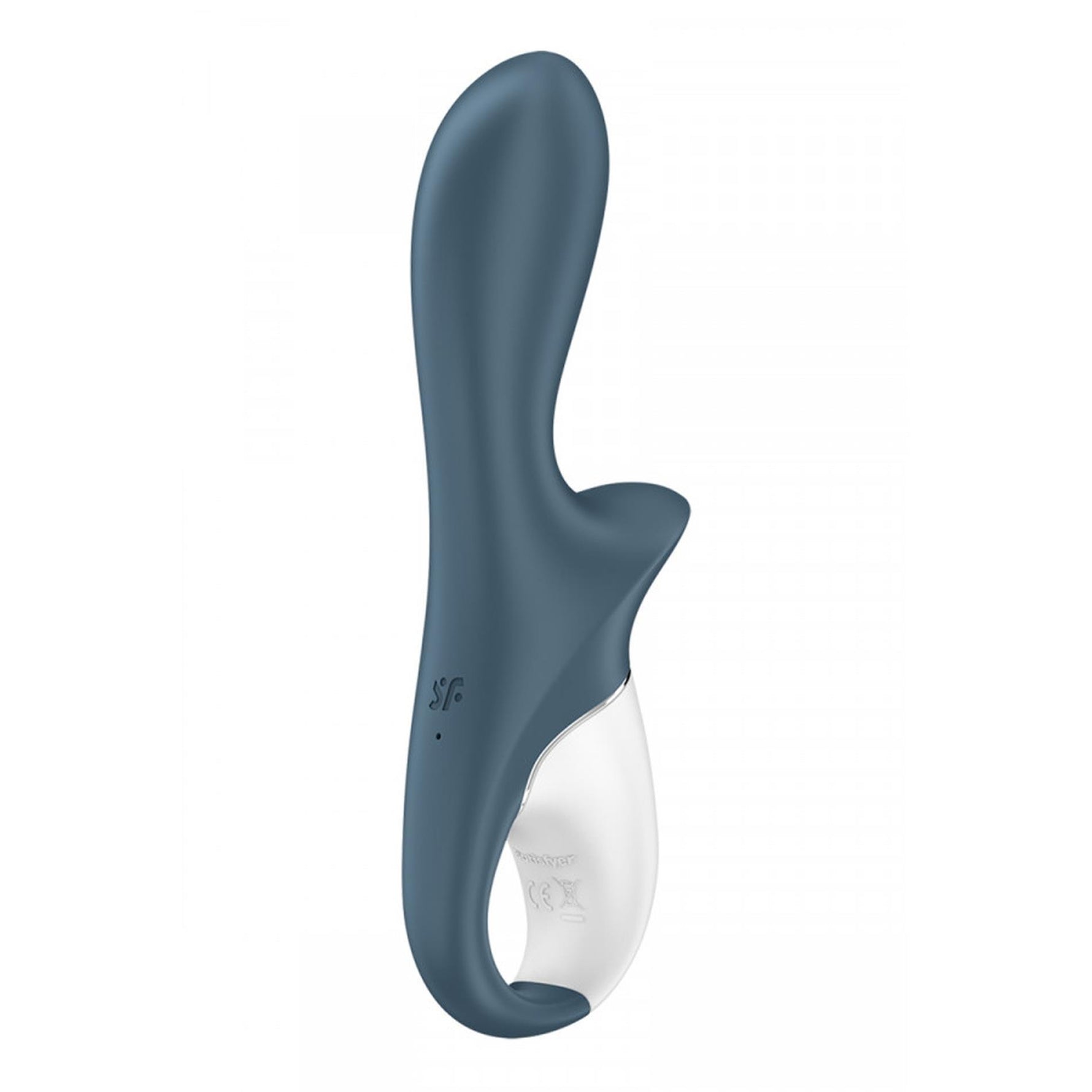 Vibrator anal gonflabil Satisfyer Air Pump Booty 2, gri închis, USB