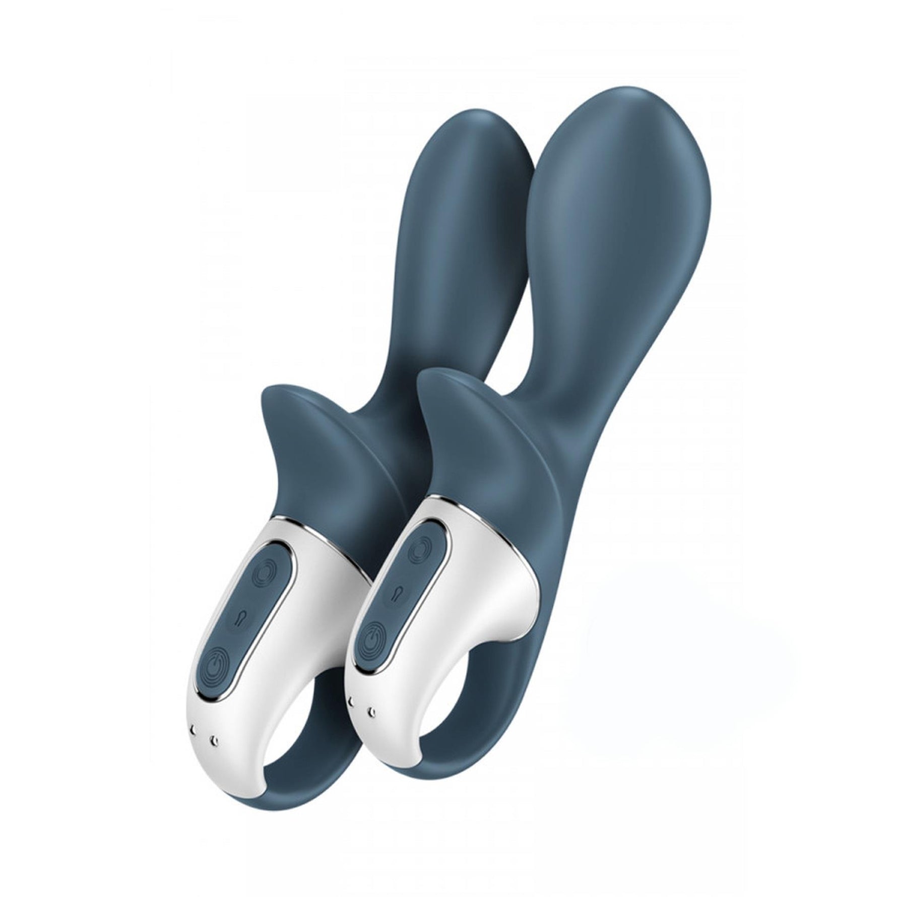 Vibrator anal gonflabil Satisfyer Air Pump Booty 2, gri închis, USB