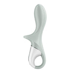 Vibrator anal gonflabil Satisfyer Air Pump Booty 3, gri, verde, USB