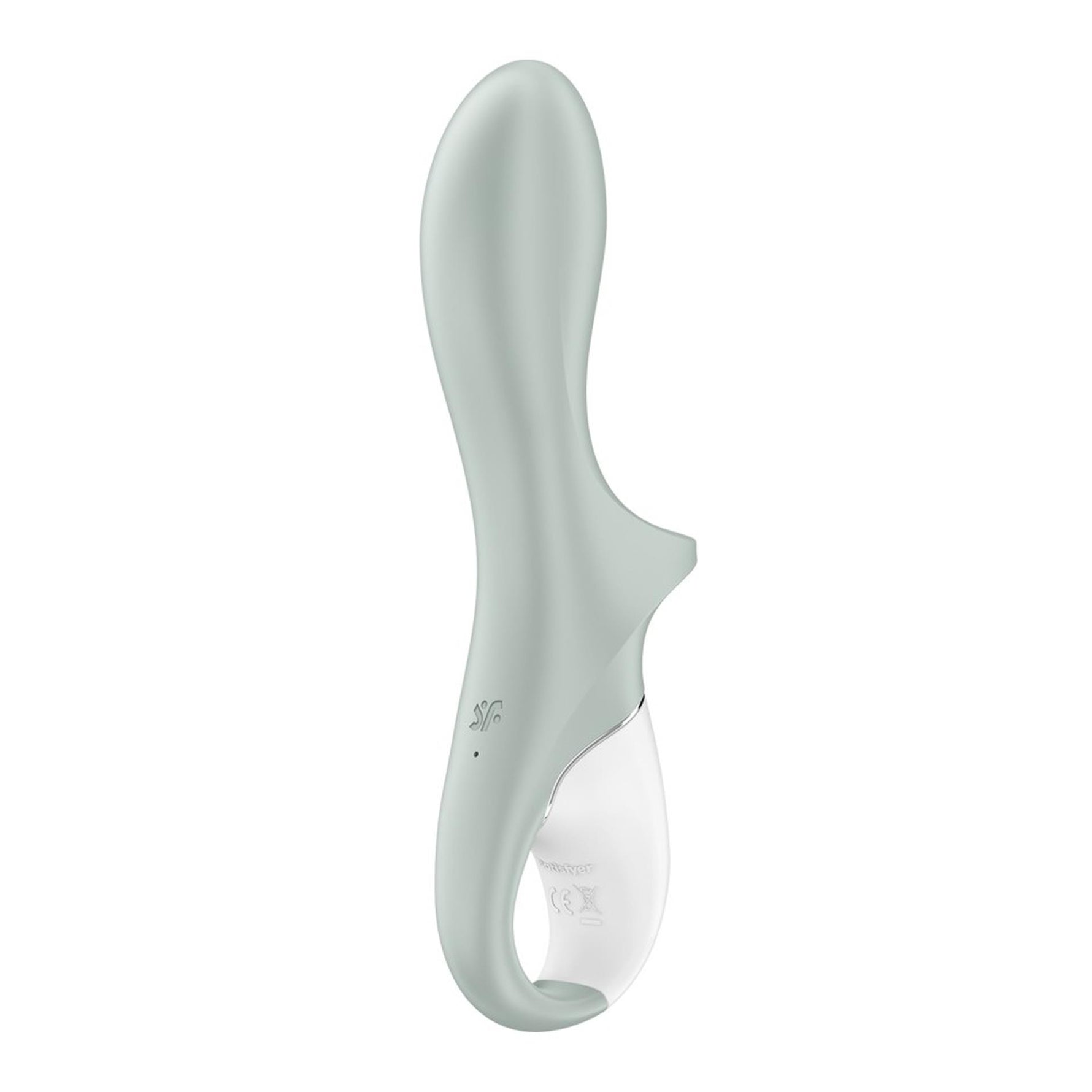 Vibrator anal gonflabil Satisfyer Air Pump Booty 3, gri, verde, USB