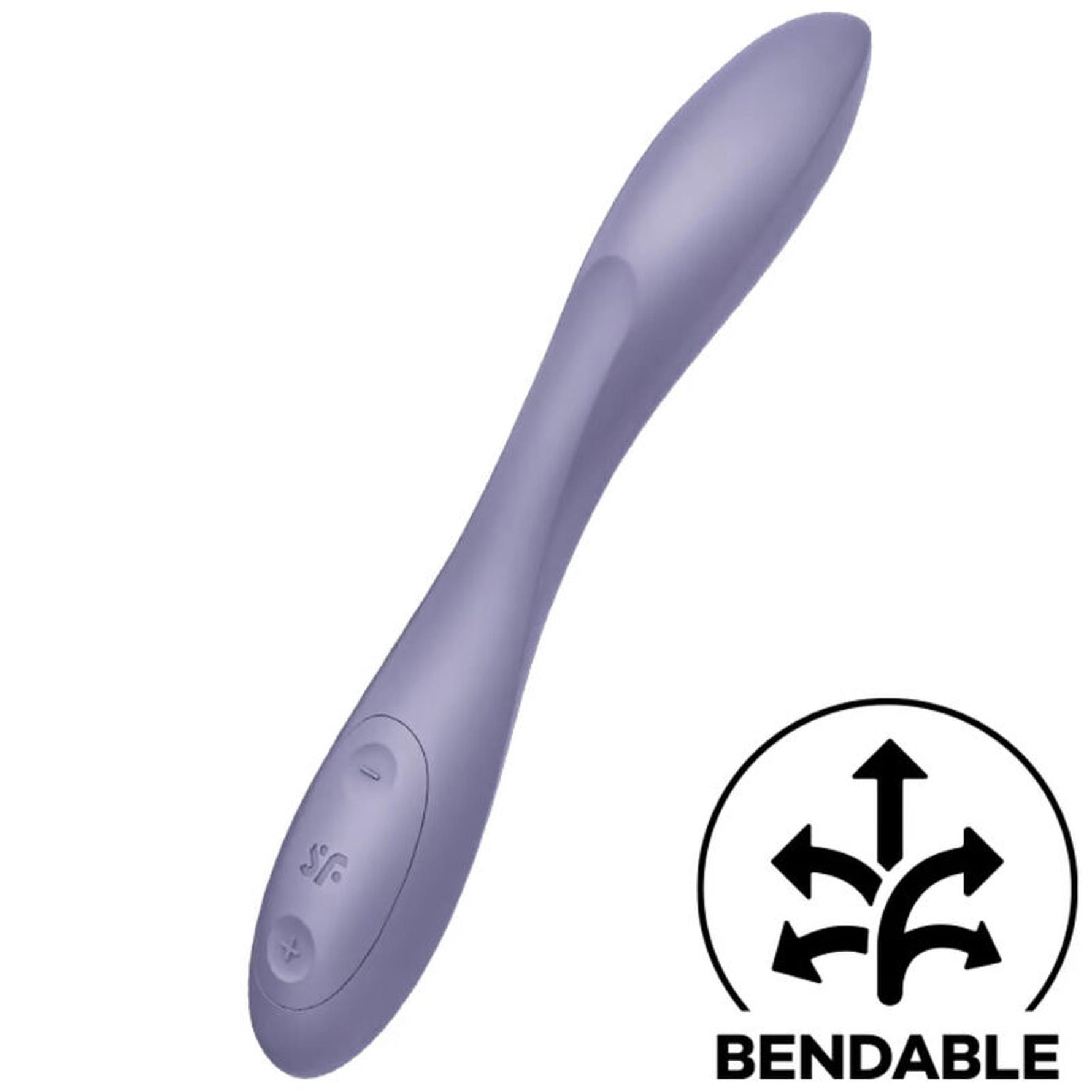 Vibrator Satisfyer G Spot Flex 2 din silicon, cu USB, pentru punctul G