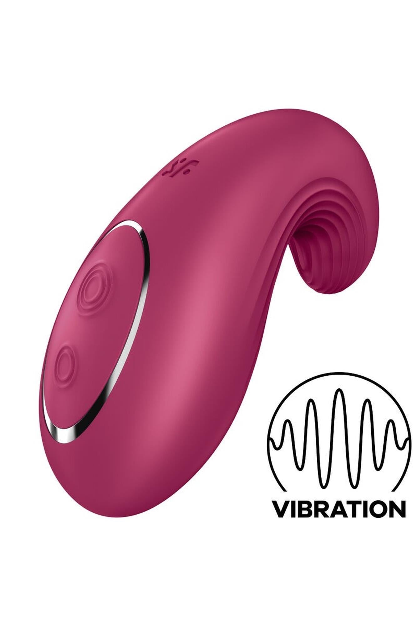 Stimulator clitoridian USB Satisfyer Dipping Delight Berry