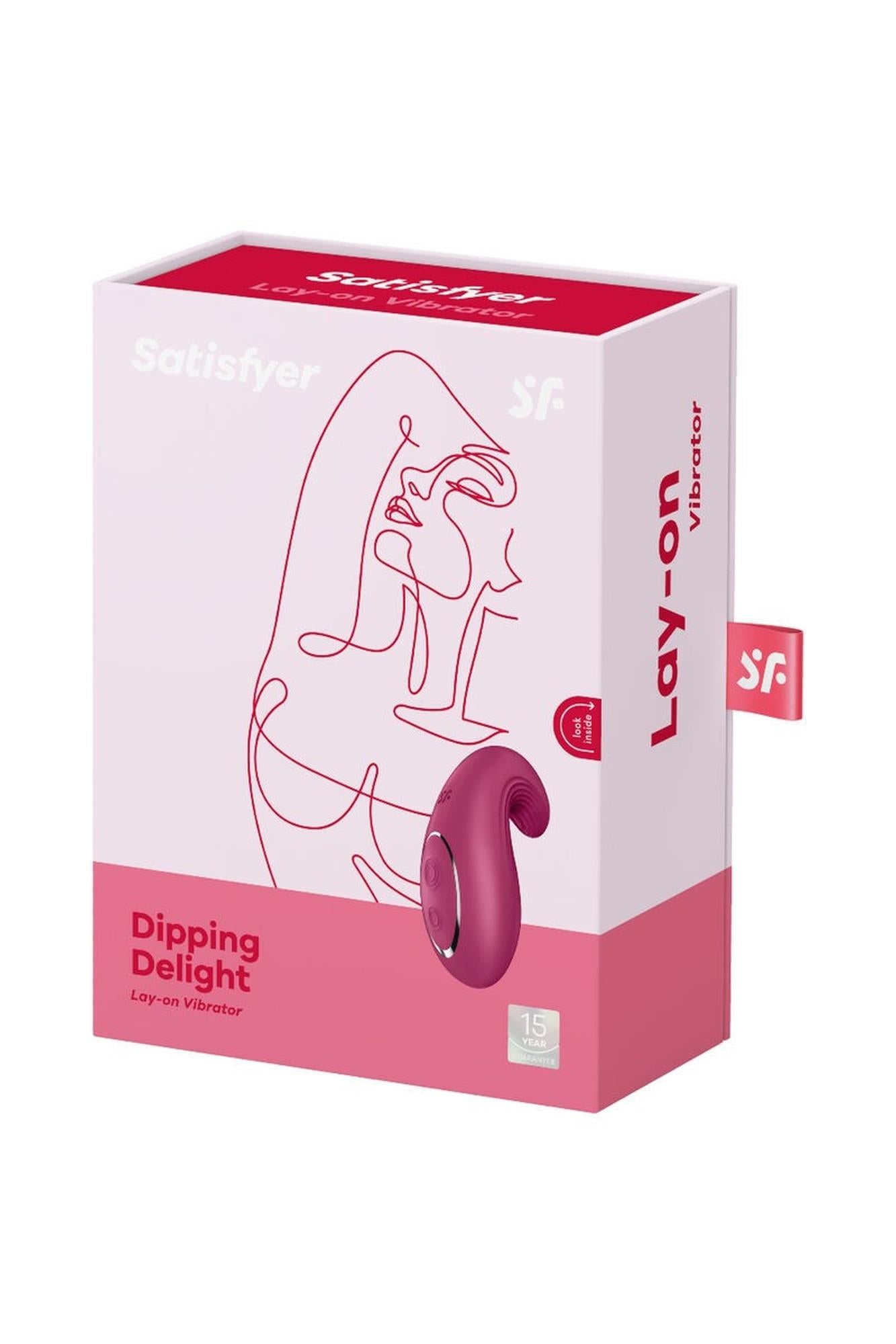 Stimulator clitoridian USB Satisfyer Dipping Delight Berry