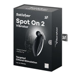 Vibrator Satisfyer Spot On 2 din silicon, negru, cu USB