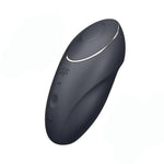 Stimulator clitoridian Satisfyer Tap Climax 1, gri, prin atingere