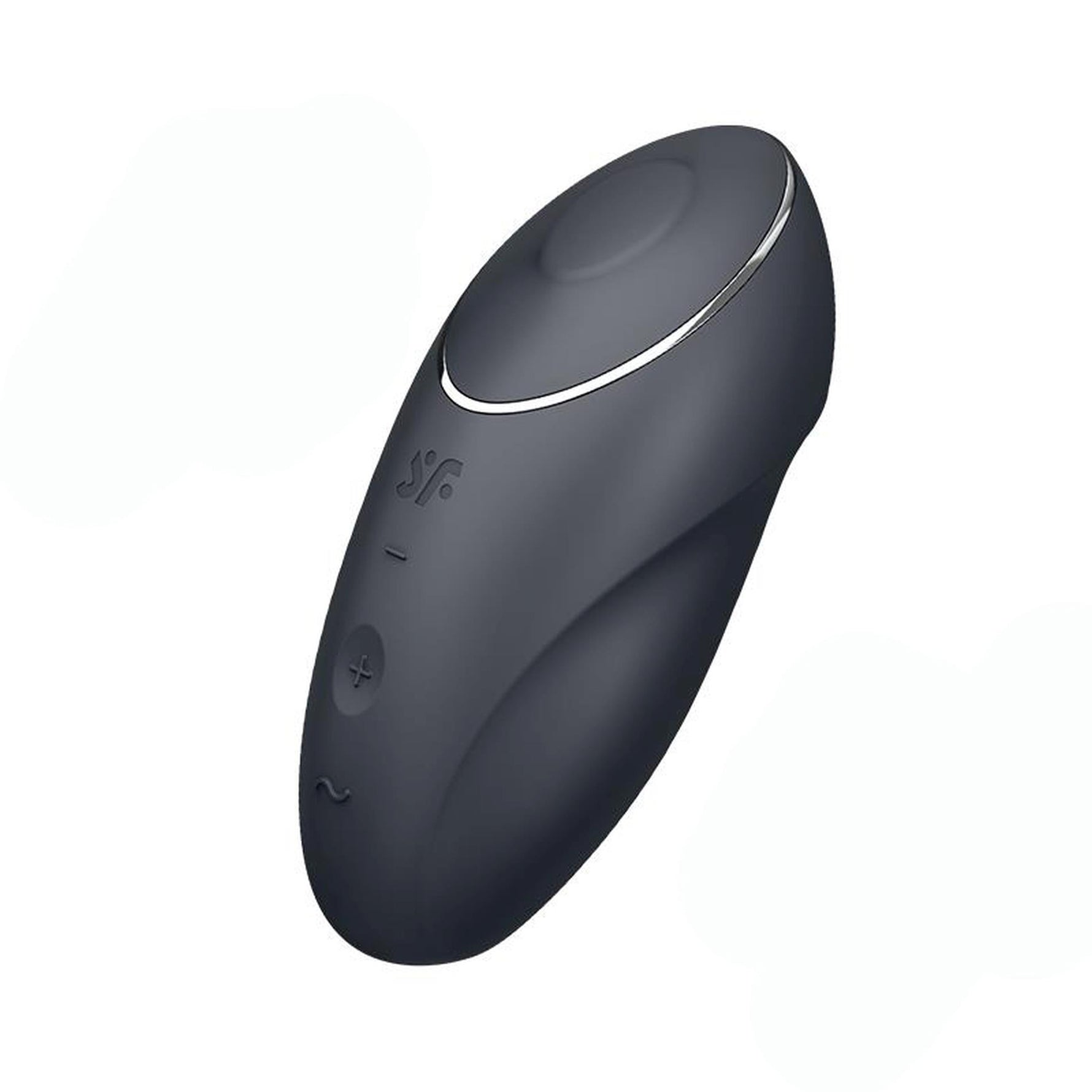 Stimulator clitoridian Satisfyer Tap Climax 1, gri, prin atingere