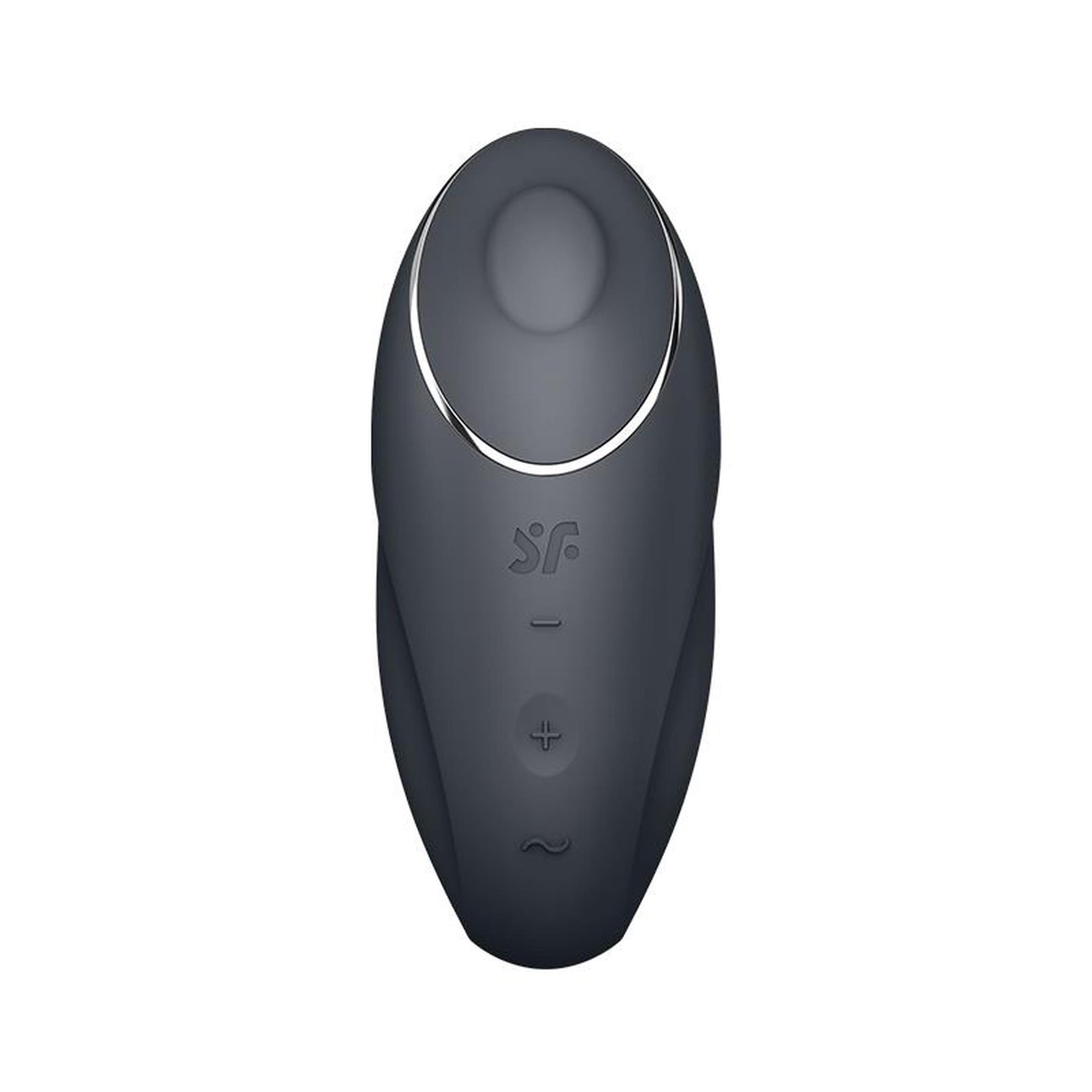 Stimulator clitoridian Satisfyer Tap Climax 1, gri, prin atingere