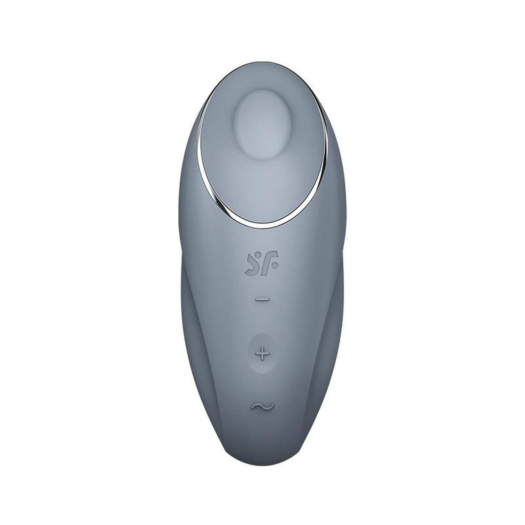 Vibrator USB Satisfyer Tap & Climax 1 Albastru-Gri