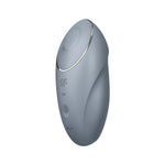 Vibrator USB Satisfyer Tap & Climax 1 Albastru-Gri