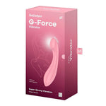 Vibrator Satisfyer G Force Pink cu USB pentru Punct G