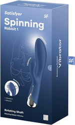 Satisfyer Iepuraș Rotativ 1 Albastru