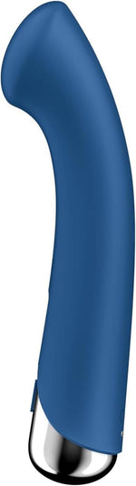Vibrator rotativ albastru pentru punctul G Satisfyer Spinning 1
