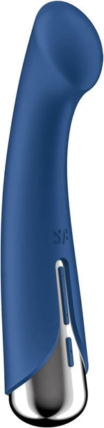 Vibrator rotativ albastru pentru punctul G Satisfyer Spinning 1