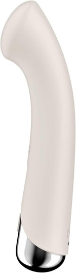 Vibrator rotativ Satisfyer Spinning G-Spot 1 bej, cu USB