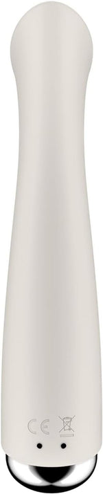 Vibrator rotativ Satisfyer Spinning G-Spot 1 bej, cu USB
