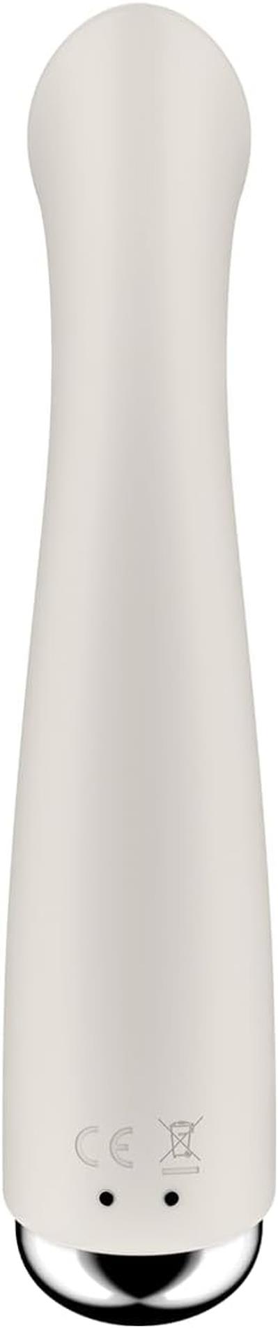 Vibrator rotativ Satisfyer Spinning G-Spot 1 bej, cu USB