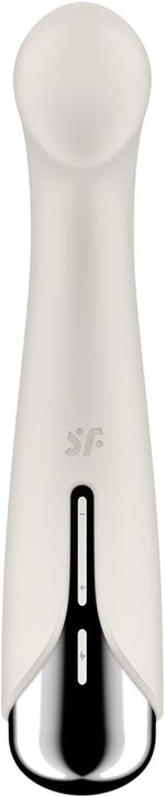 Vibrator rotativ Satisfyer Spinning G-Spot 1 bej, cu USB