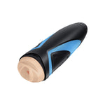 Masturbator Satisfyer Men One din silicon, negru, 25 cm, impermeabil