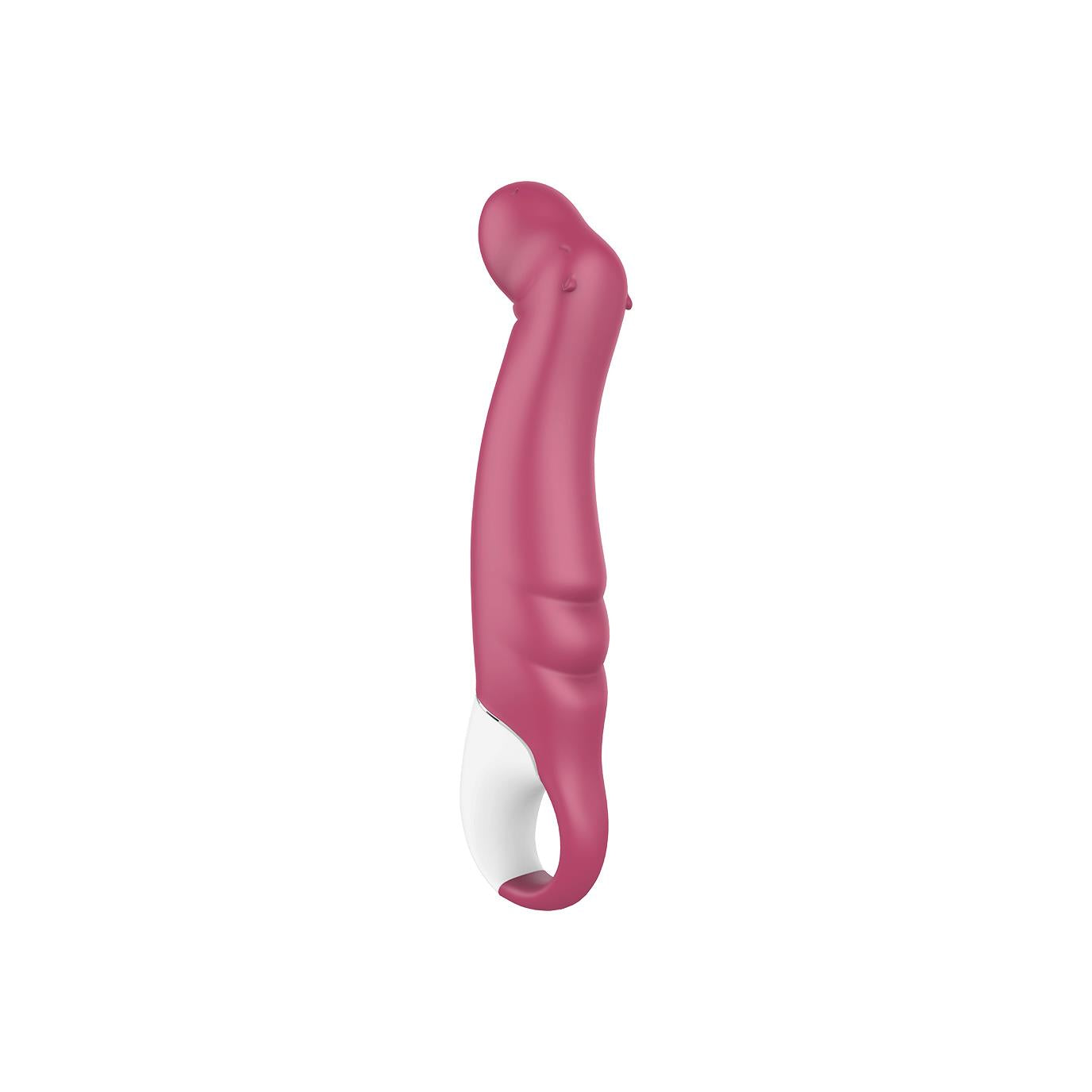 Vibrator Satisfyer Petting Hippo pentru punct G, impermeabil, 23 cm