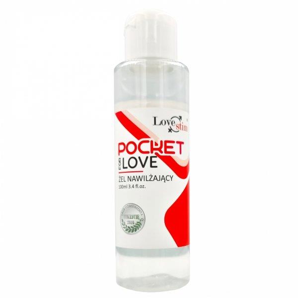Gel intim pe bază de apă Pocket for Love LoveStim 100 ml