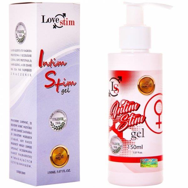 Gel intim LoveStim cu parfum cald de trandafir, 150 ml