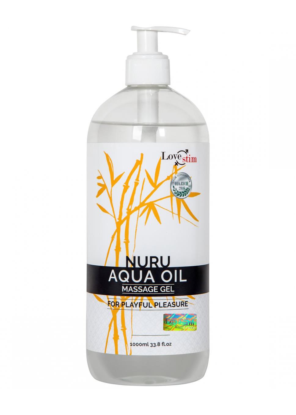 Ulei de masaj Nuru Aqua LoveStim 1000ml