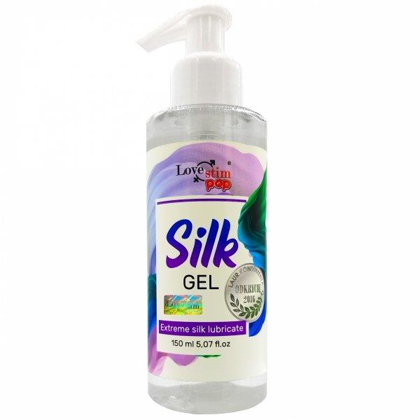 Lubrifiant siliconic de lungă durată Silk Gel LoveStim 150ml